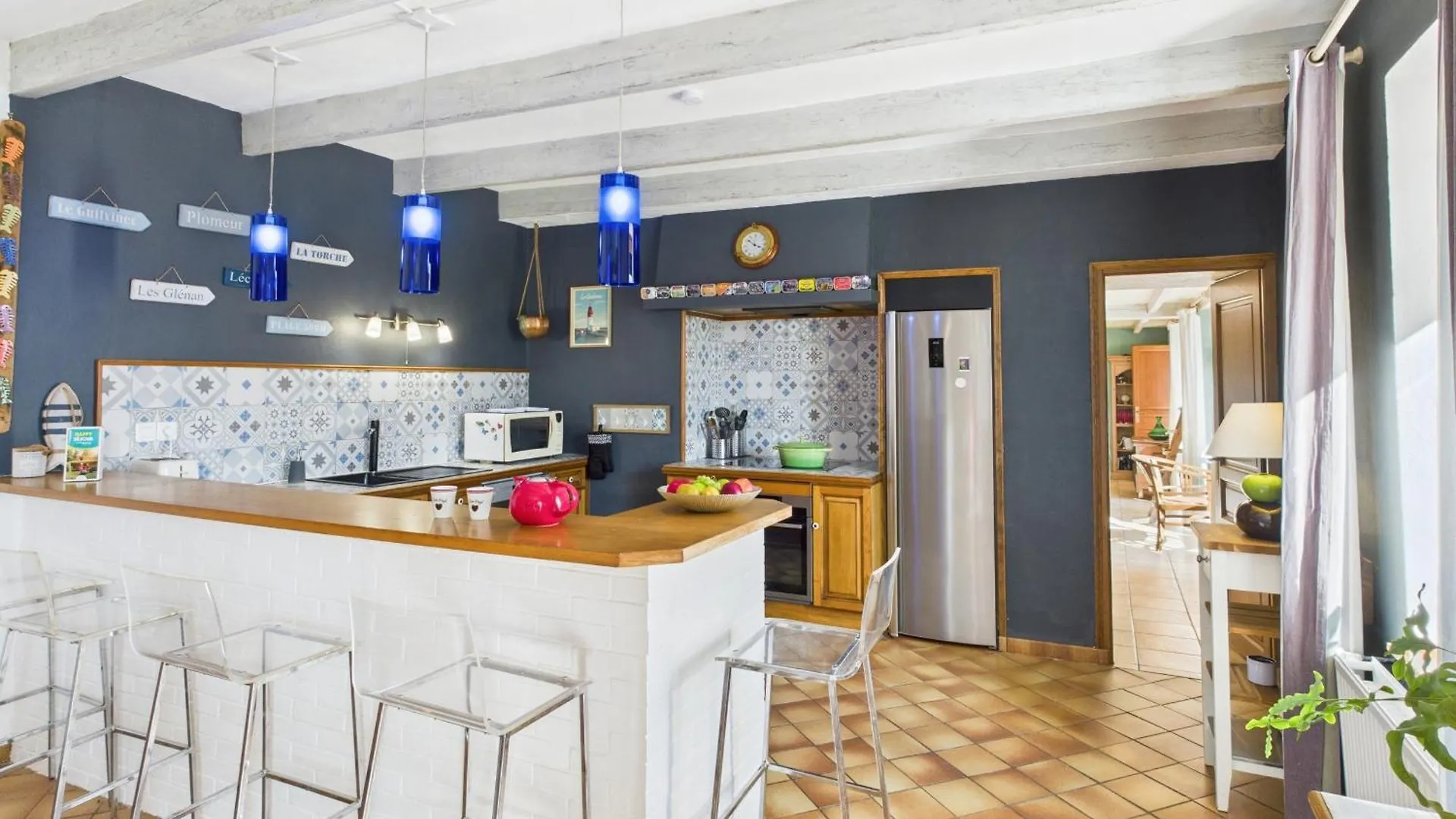 بيت للعطل Maison Pour 10 Personnes Avec Grand Exterieur Plomeur